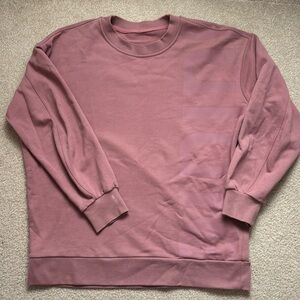 Lululemon graphic crew neck